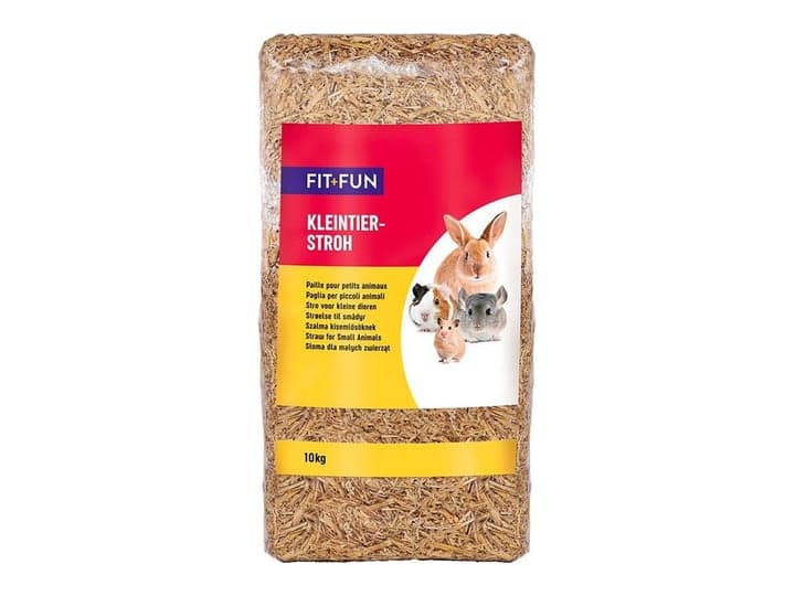 En presset halmballe på 10 kg